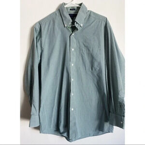 Tommy Hilfiger • Green Plaid Button Down Shirt